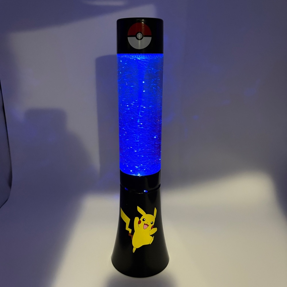 Pokemon Pikachu LED Glitter Volcano Lamp